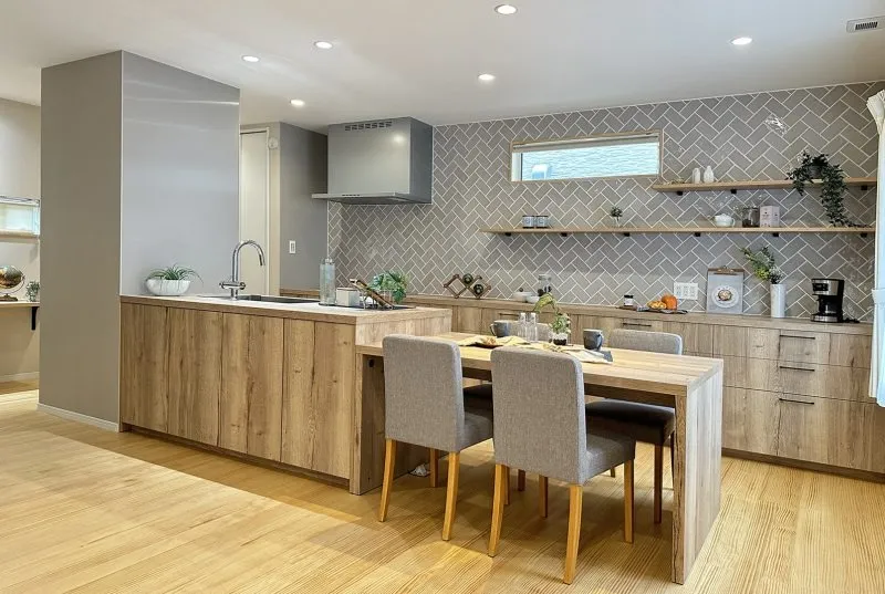 北欧テイストなキッチン