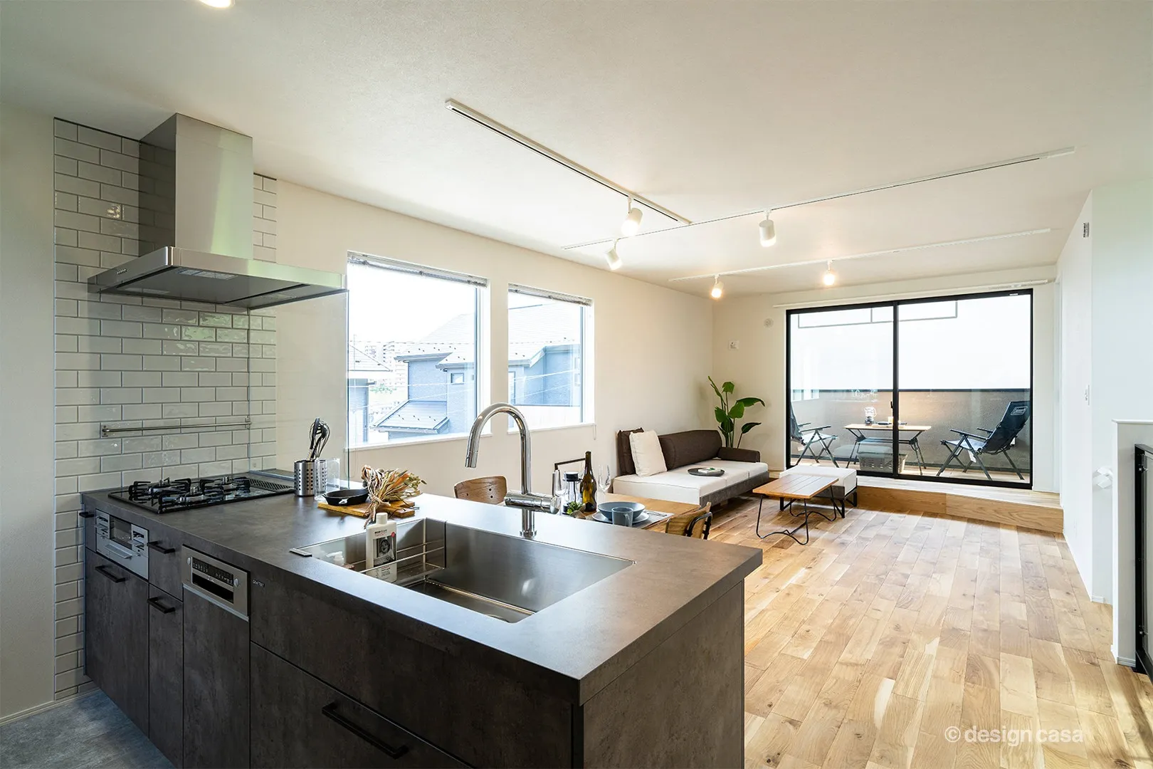 キッチンからの眺め